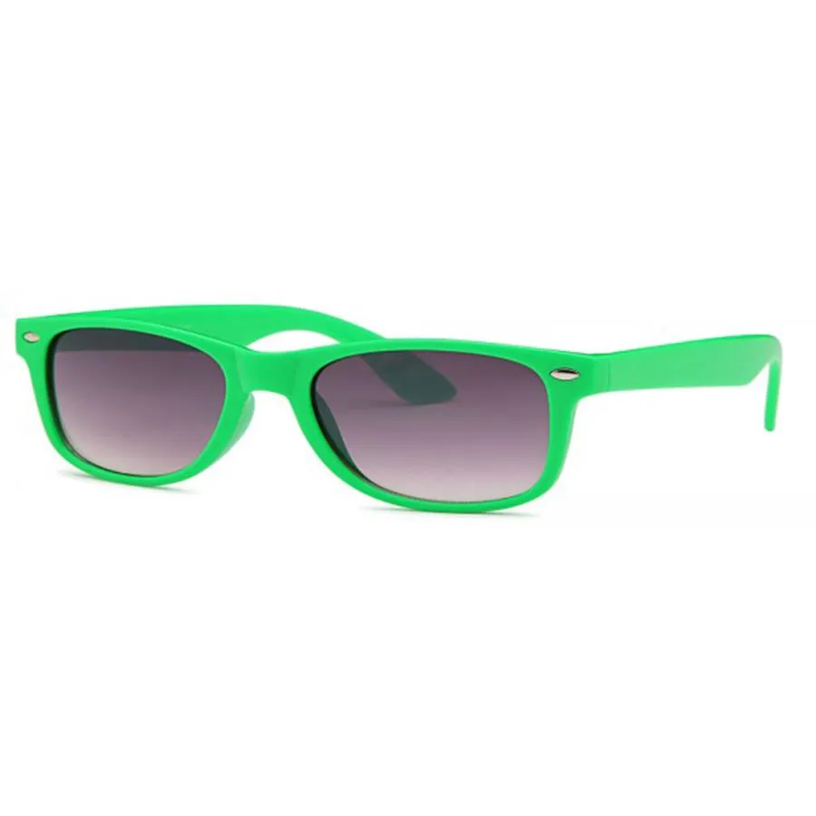 AFONiE Retro Colorblock Kids Sunglasses - Box of 12
