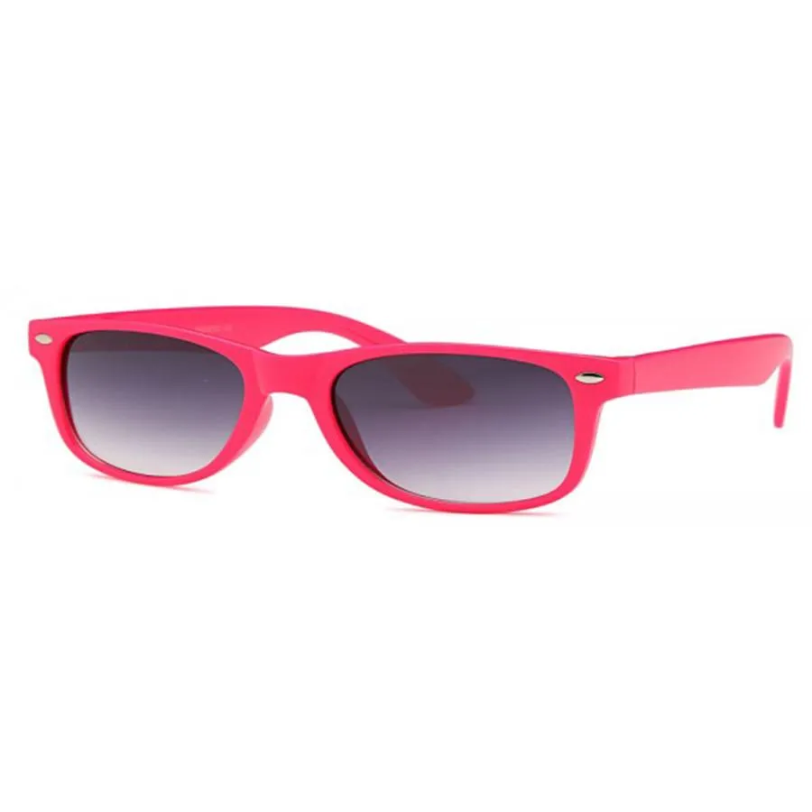 AFONiE Retro Colorblock Kids Sunglasses - Box of 12