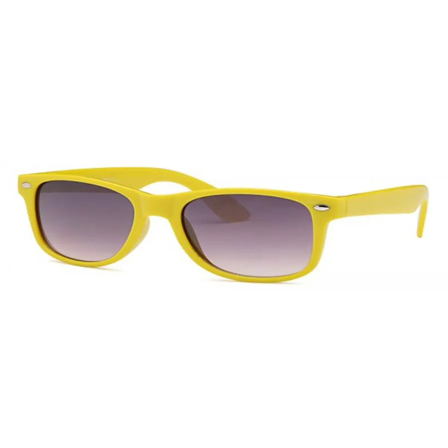 AFONiE Retro Colorblock Kids Sunglasses - Box of 12