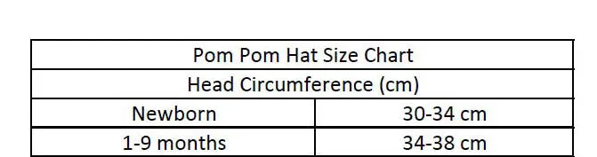 Baby Boys Pom Hat With Rabbit - Blue