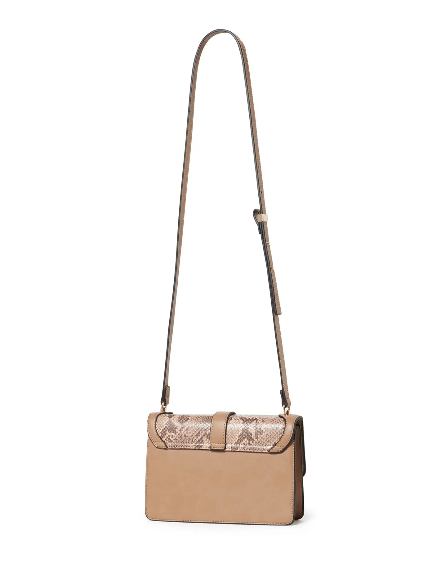 Callie Buckle Detail Crossbody  Bag