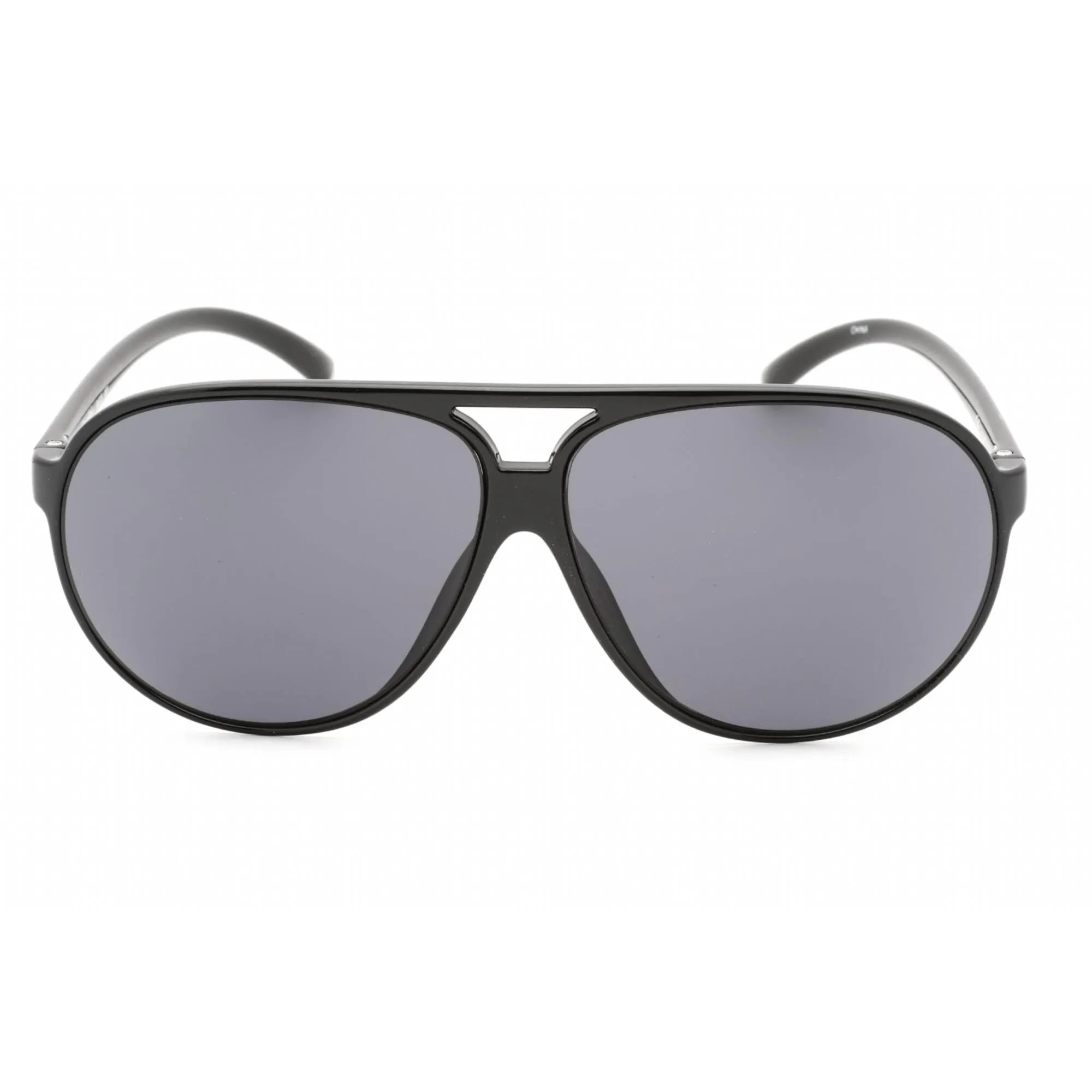 Calvin Klein Retail Unisex Sunglasses - Black Plastic Full Rim Aviator | R652S 001