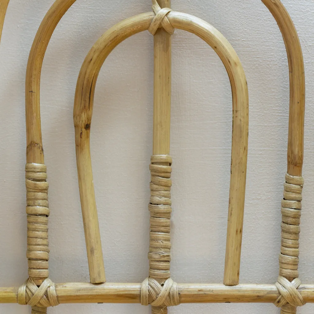 Cane Oval Wall Hook