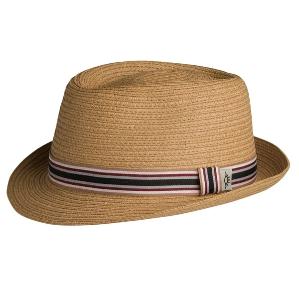 Conner 5th Avenue Fine Sewn Paper Braid Porkpie
