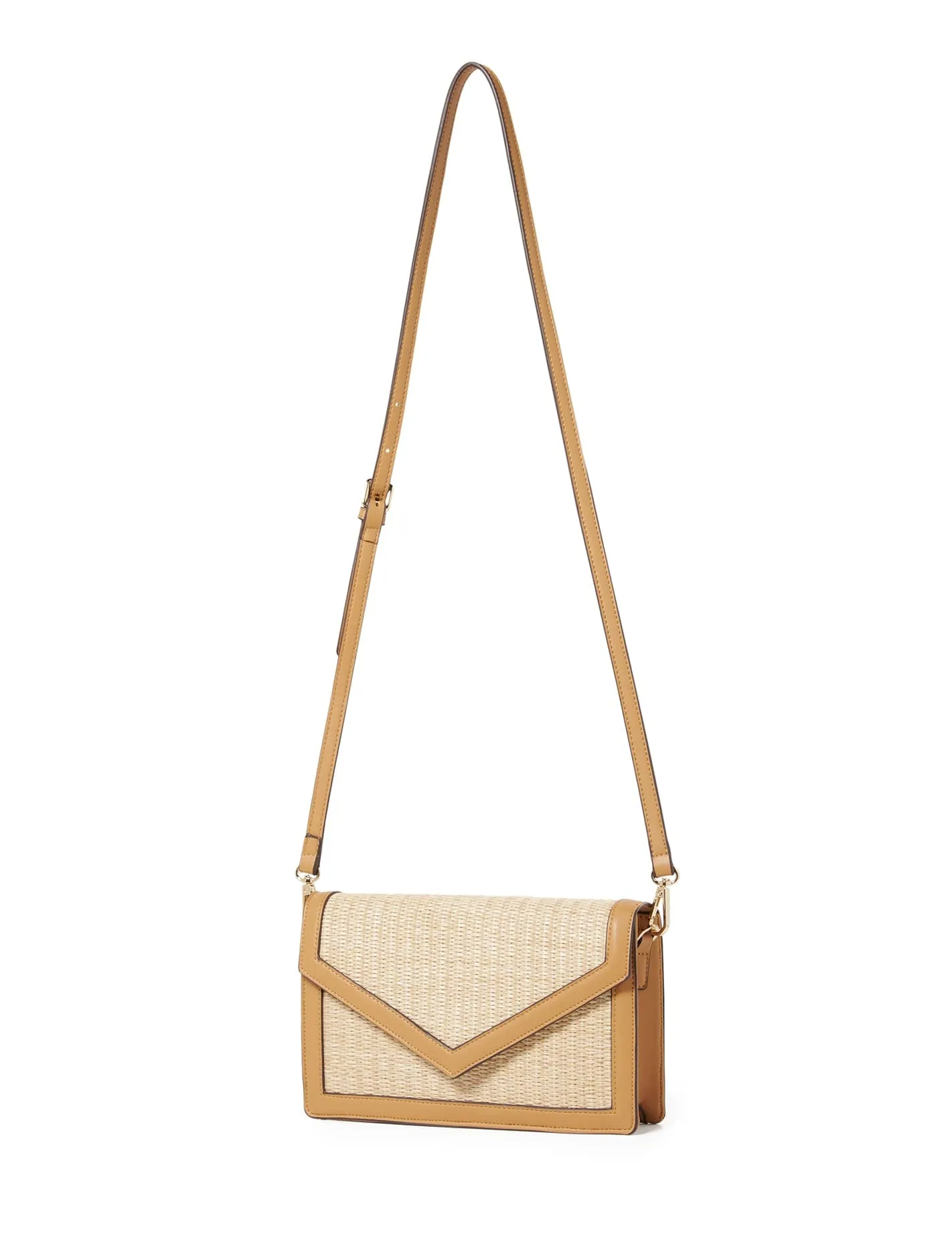 Everly Straw Weave Crossbody
