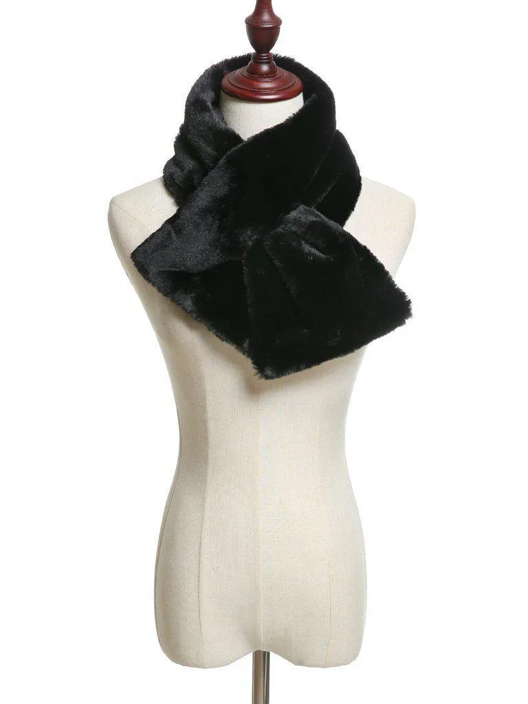 Faux Fur Tippet Scarf