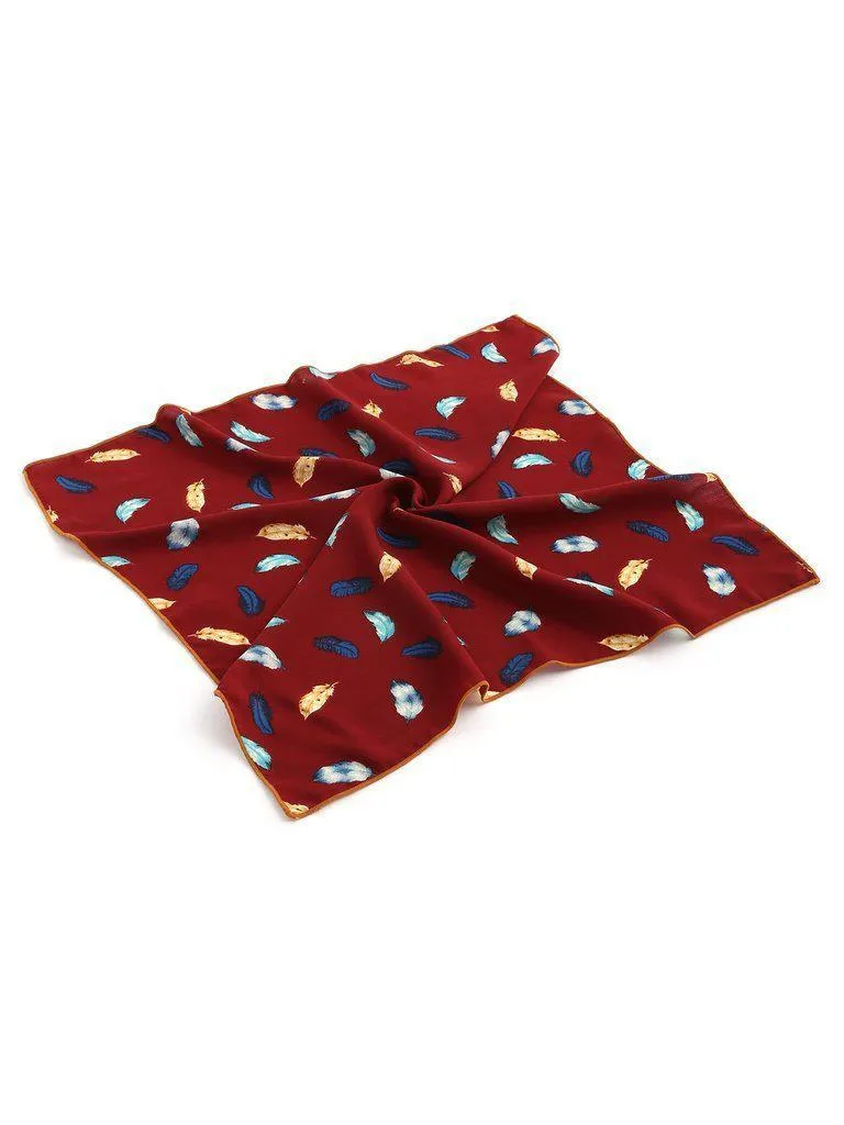 Feather Print Bandana