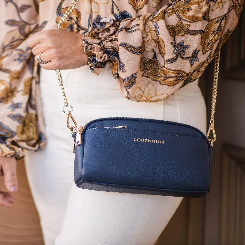Louenhide - Zara Crossbody Bag - Steel Blue