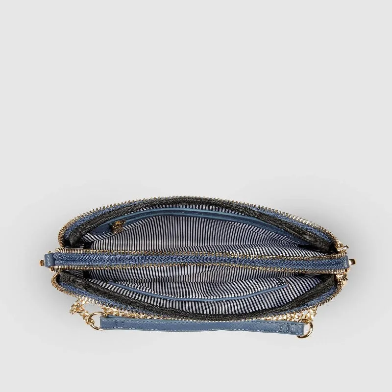 Louenhide - Zara Crossbody Bag - Steel Blue