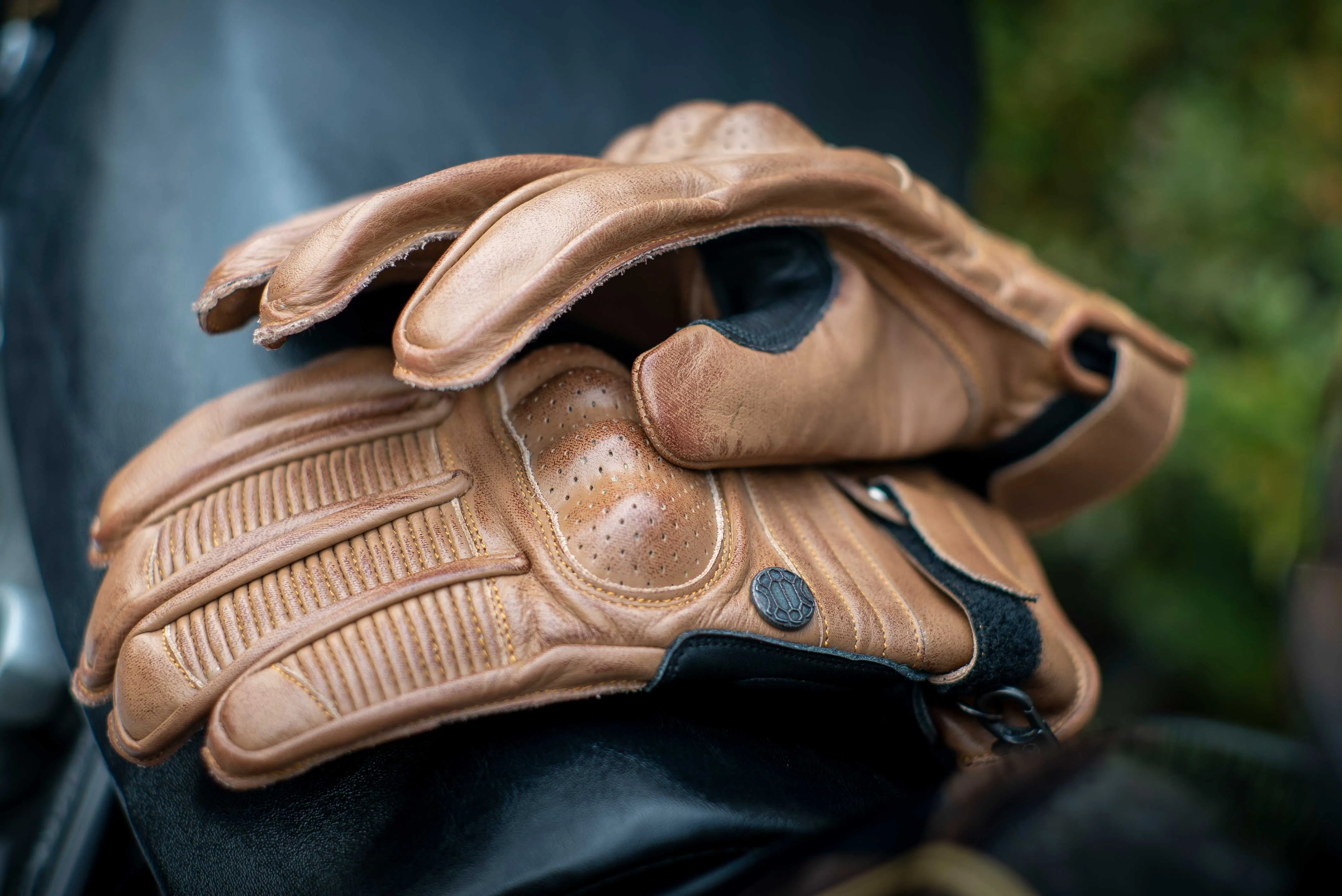 Motorradhandschuh Camel Classic